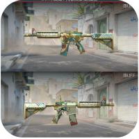 【STEAM】-国服-完美平台-Csgo2-游戏装备交易-M4A4（纪念品） | 荷鲁斯之眼 (略有磨损)